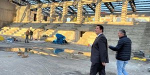 Sarıkamış’ın Yeni Spor Salonu inşaatı hızla ilerliyor