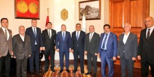 Ahilik kültürü yaşatılıyor: Esnaf temsilcileri Vali Polat’ı ziyaret etti