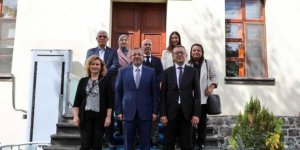 Vali Polat, TSKB Genel Müdürü Ozan Uyar ve Heyetini Kabul Etti