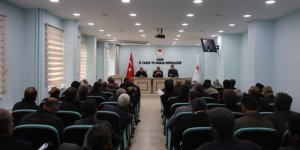 Genel Tarım Sayımı kapsamında muhtarlara bilgilendirme toplantısı düzenlendi