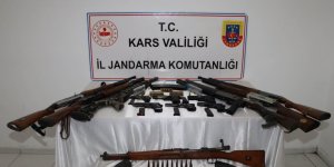 Kars’ta Jandarmadan Ruhsatsız Silah Operasyonu