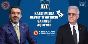 Kars'ta Devlet Tiyatrosu Sahnesi Açılıyor