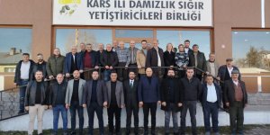 Kars DSYB Başkanı Alp’e Tebrik Ziyaretleri Sürüyor