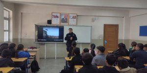 Selim'de öğrencilere trafik bilinci eğitimi