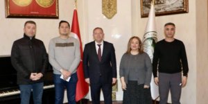 Vali Ziya Polat, Dışişleri Bakanlığı Heyetini Makamında Ağırladı