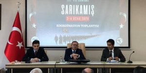 Sarıkamış Şehitleri Anma Programı Koordinasyon Toplantısı Yapıldı