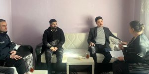 Kaymakam Kahraman, Digor’da hane ziyaretine devam ediyor