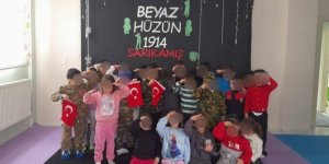 Kars’ta Sarıkamış ruhu, minik kalplerde hayat buldu