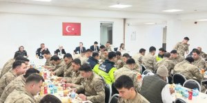 Kaymakam Kahraman, güvenlik güçleriyle iftarda buluştu