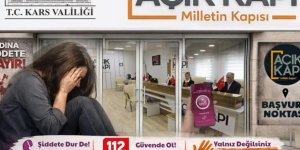 Kars Açık Kapı Şube şiddet mağduru kadınların yanında olmaya devam ediyor