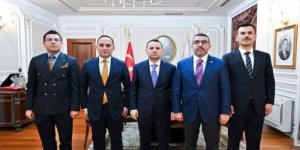 Kars yargı mensuplarından Bakan Akın Gürlek'e ziyaret