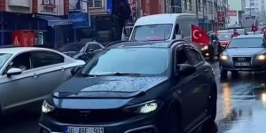 Kars’ta İran’a destek konvoyu