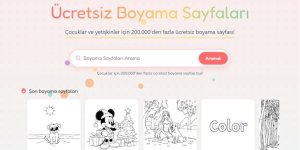 Doğum günü partisi için boyama sayfası köşesi: Adım adım hazırlık