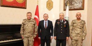 Tümgeneral Uslu’dan Vali Polat’a Ziyaret