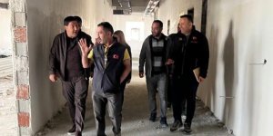 Kars'ta GAMP ve Tarım Lisesi İnşaatları yerinde İncelendi