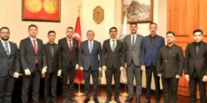 Başkan Yıldırım'dan Vali Polat ve MHP il Başkanına ziyaret