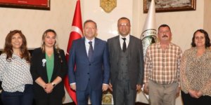Vali Polat, Engelli Öğrencileri Koruma Derneği Yönetimini Kabul Etti