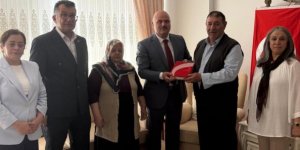 AK Parti İl Başkanı Muammer Sancar'dan şehit ailesine ziyaret