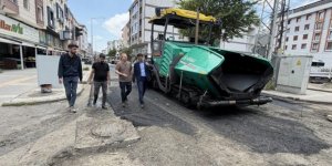 Kars'ta Cumhuriyet Caddesi'ndeki Yol Çalışmaları İncelendi