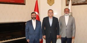 Kars Valisi Ziya Polat, Ehlibeyt Derneği Yöneticilerini Kabul Etti