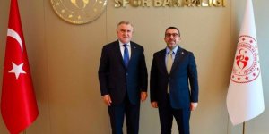 Milletvekili Adem Çalkın'dan Gençlik ve Spor Bakanı Bak'a Ziyaret