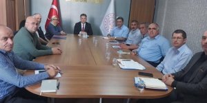 Kars'ta İlçe Milli Eğitim Müdürleriyle Değerlendirme Toplantısı