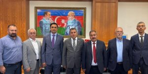 Kars Azerbaycan İşadamları Derneği’nden Başkonsolosa Ziyareti