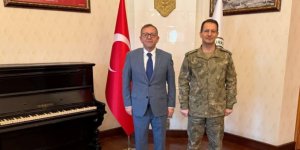 Tuğgeneral Kadir Çelik’ten Vali Ziya Polat’a Ziyaret