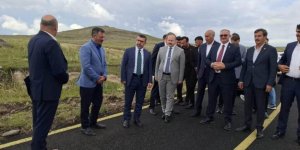 Arpaçay’da Tamamlanan Köy Yolları İncelendi
