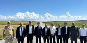 Akyaka’da Grup Köy Yolunda Çalışmalar Yerinde İncelendi