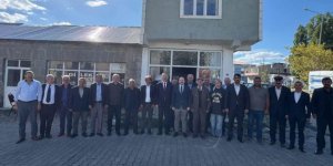 Kaymakam Güvenç ve Başkan Elma Muhtarlarla Buluştu