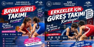 Kars’ta Kız ve Erkek Çocuklar İçin Güreş Takımları Kuruluyor