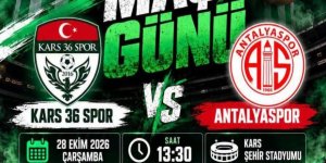 Kars 36 Spor-Antalyaspor Maçının Saati Belli Oldu!