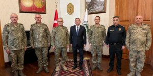 Orgeneral Metin Tokel'den Vali Ziya Polat’a ziyaret
