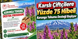 Karslı Çiftçilere Yüzde 75 Hibeli Korunga Tohumu Desteği Başlıyor
