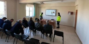 Akyaka’da Okul servislerinde trafik güvenliği ele alındı