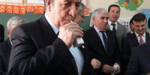 Okullarda süt dağıtımı başladı