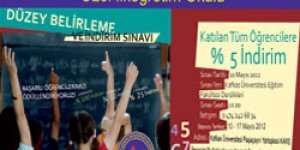 KAKÜVden düzey belirleme sınavı