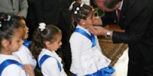 Minik Öğrencilerden Valiye Ziyaret