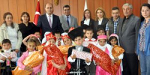 Miniklerden KAÜ Rektörüne Ziyaret…