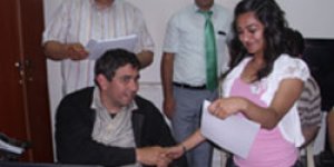 Dolunay’dan öğrencilere teşekkür