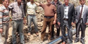 Arpaçaya yeni içme suyu şebekesi