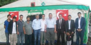 MHP iftar çadırı kurdu