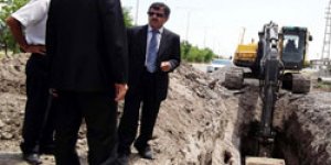 Kanalizasyon çalışmalarına hız verildi