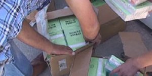 Şüpheli paketten dini kitap çıktı