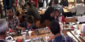 Kızılay sığınmacılara kucak açtı