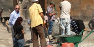 Anıda restorasyon çalışmaları