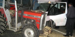 Trafik kazası: 1 yaralı