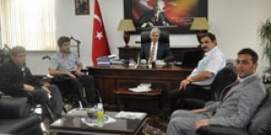 Dolunay Derneği’nden Vali Tepe’ye ziyaret