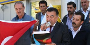 Terör olaylarına protesto